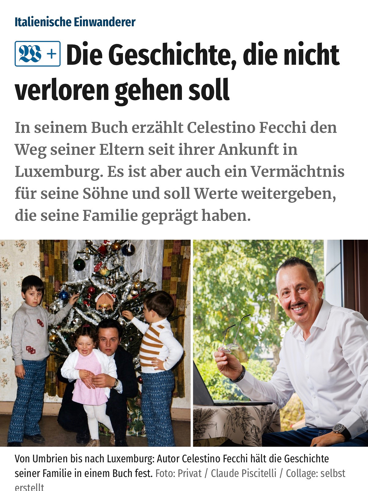 Die Geschichte, die nicht verloren gehen soll
